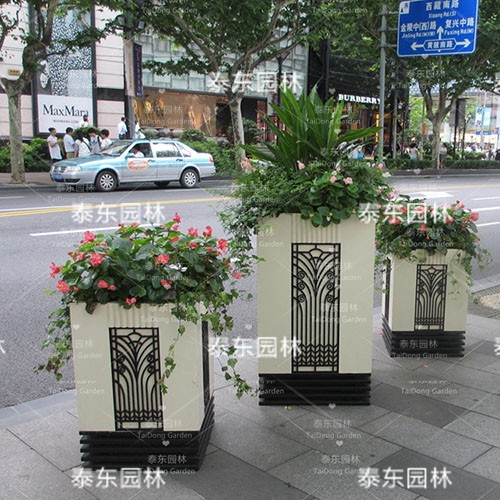 商業(yè)街花箱 商業(yè)街花箱